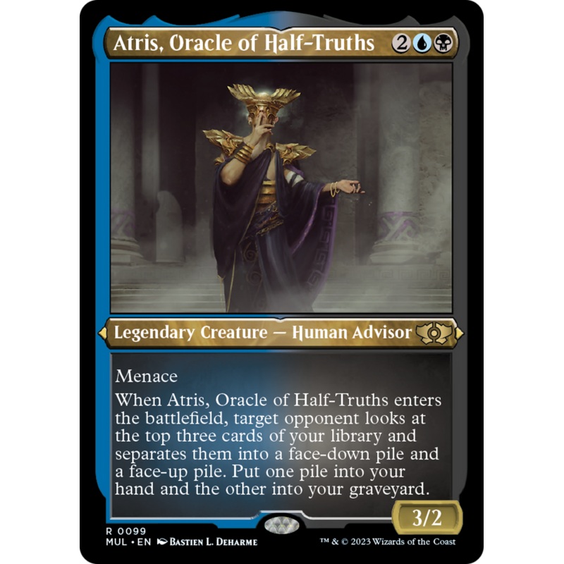 Atris, Oracle of Half-Truths (Foil Etched) [Multiverse Legends]