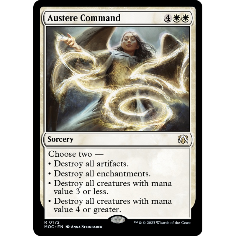 Austere Command [March of the Machine Commander]