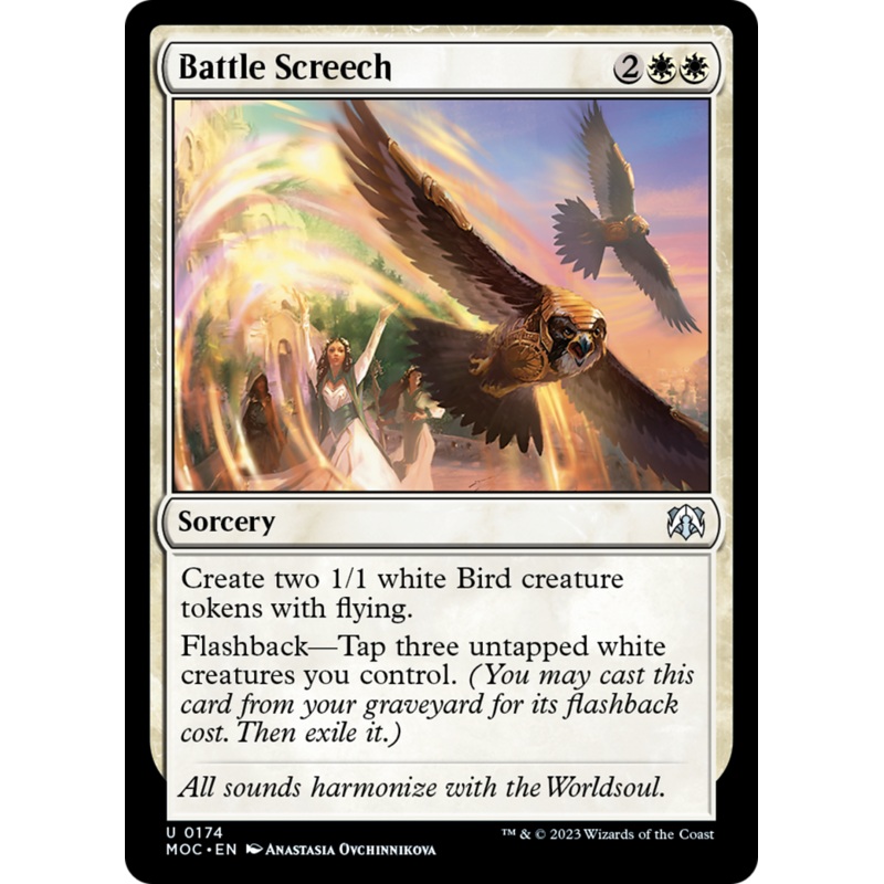 Battle Screech [March of the Machine Commander]