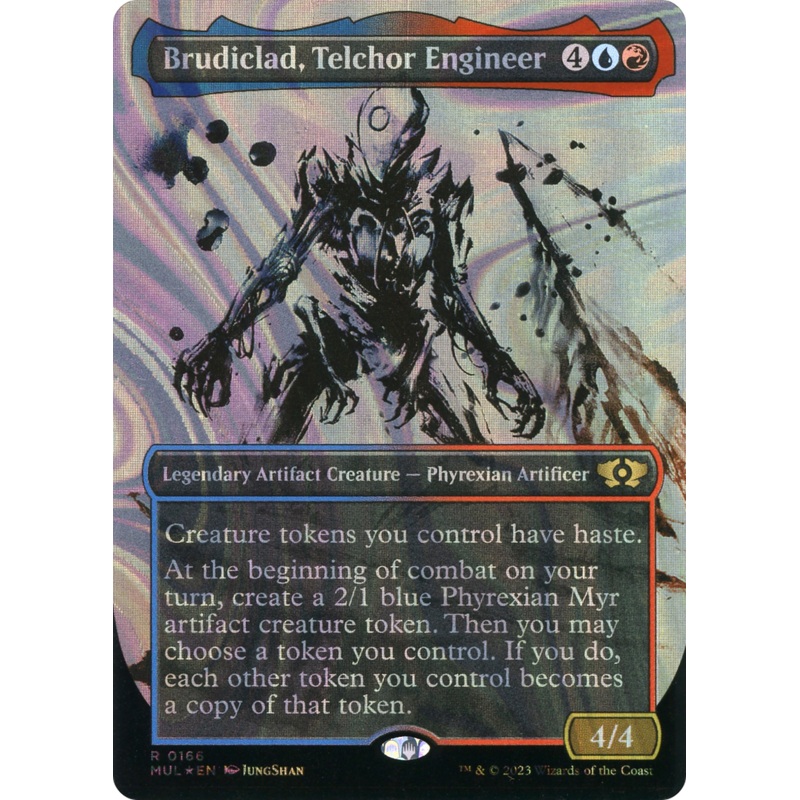 Brudiclad, Telchor Engineer (Halo Foil) [Multiverse Legends]