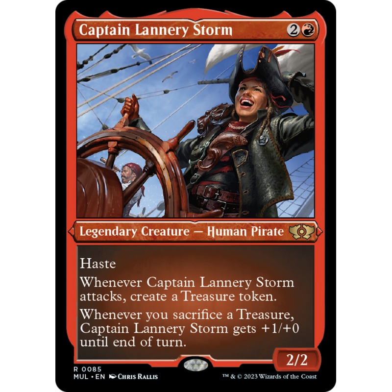 Captain Lannery Storm (Foil Etched) [Multiverse Legends]