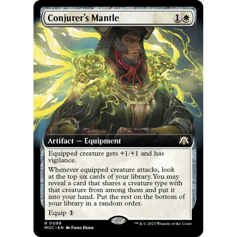 Conjurer's Mantle (Extended Art) [March of the Machine Commander]