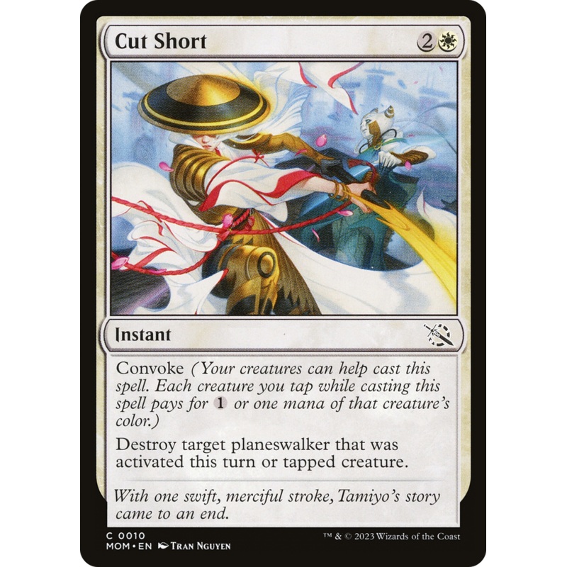Cut Short [March of the Machine]