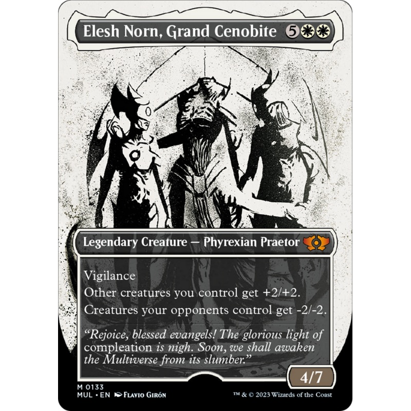 Elesh Norn, Grand Cenobite (Halo Foil) [Multiverse Legends]