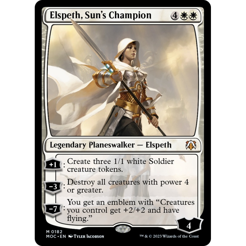 Elspeth, Sun's Champion [March of the Machine Commander]