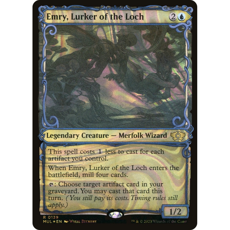 Emry, Lurker of the Loch (Halo Foil) [Multiverse Legends]