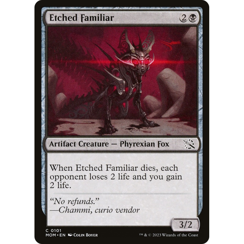 Etched Familiar [March of the Machine]