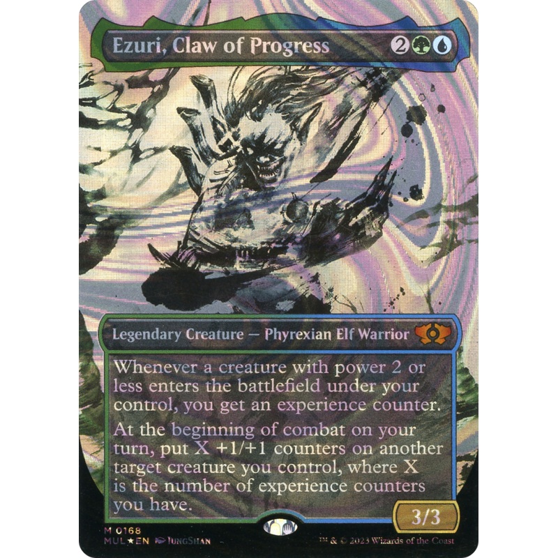 Ezuri, Claw of Progress (Halo Foil) [Multiverse Legends]