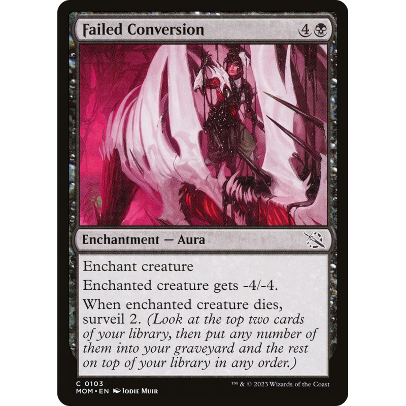 Failed Conversion [March of the Machine]