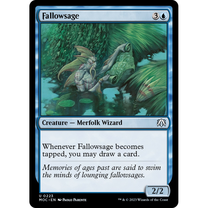 Fallowsage [March of the Machine Commander]