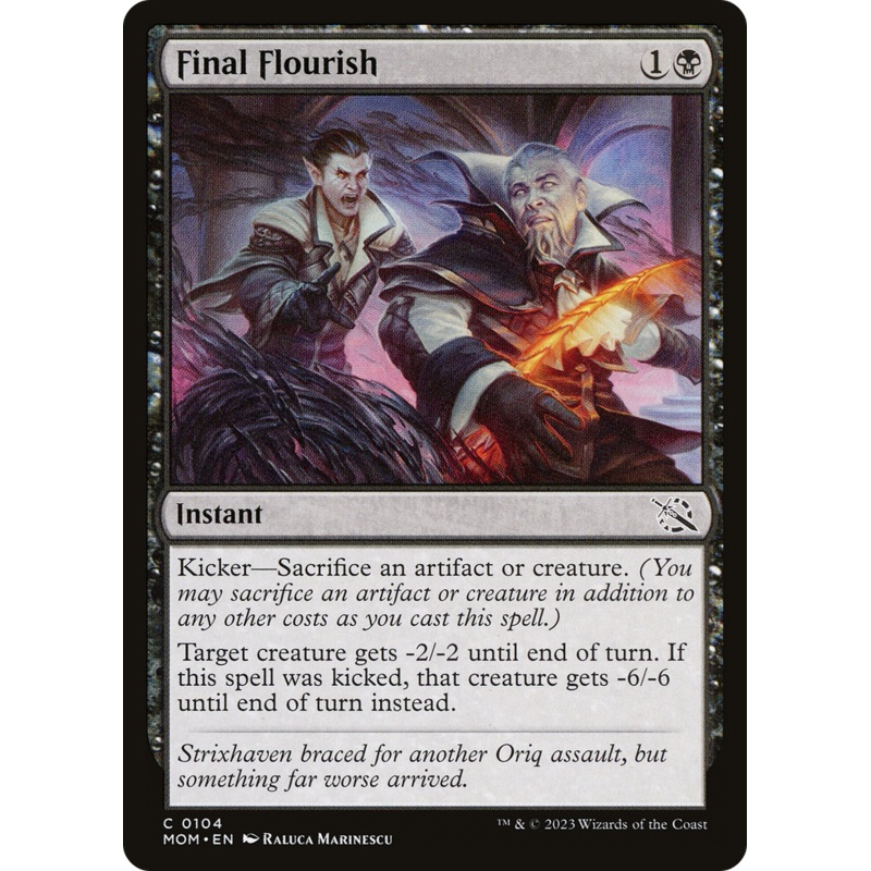 Final Flourish [March of the Machine]