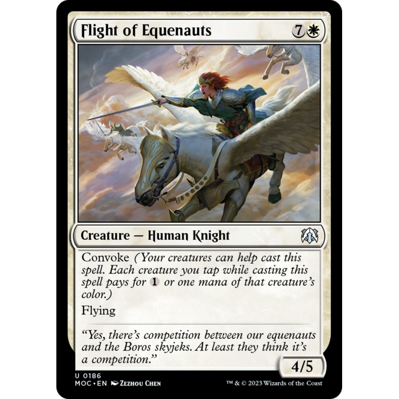 Flight of Equenauts [March of the Machine Commander]