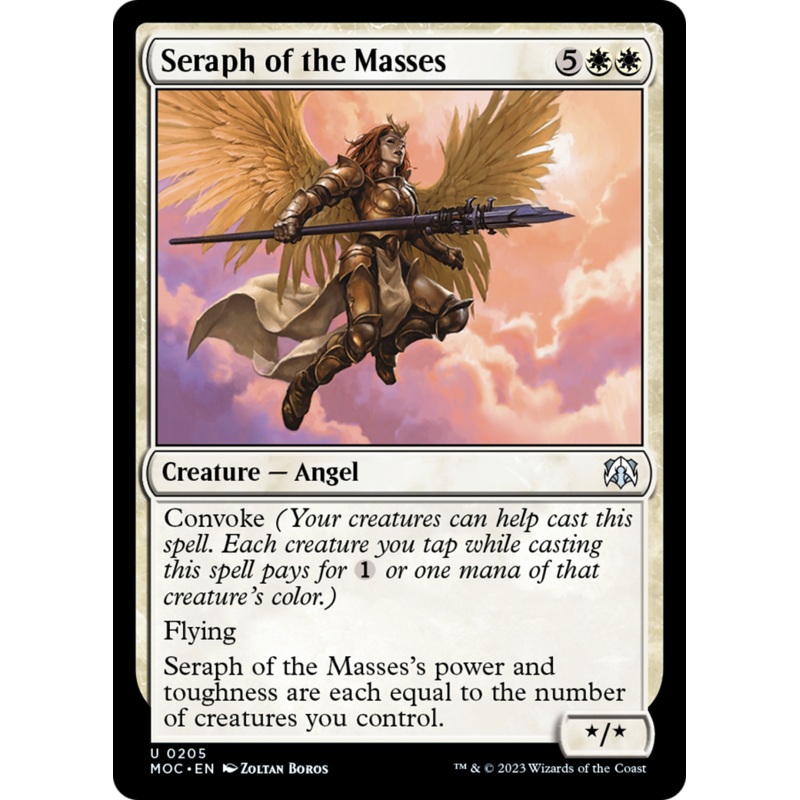 Seraph of the Masses [March of the Machine Commander]