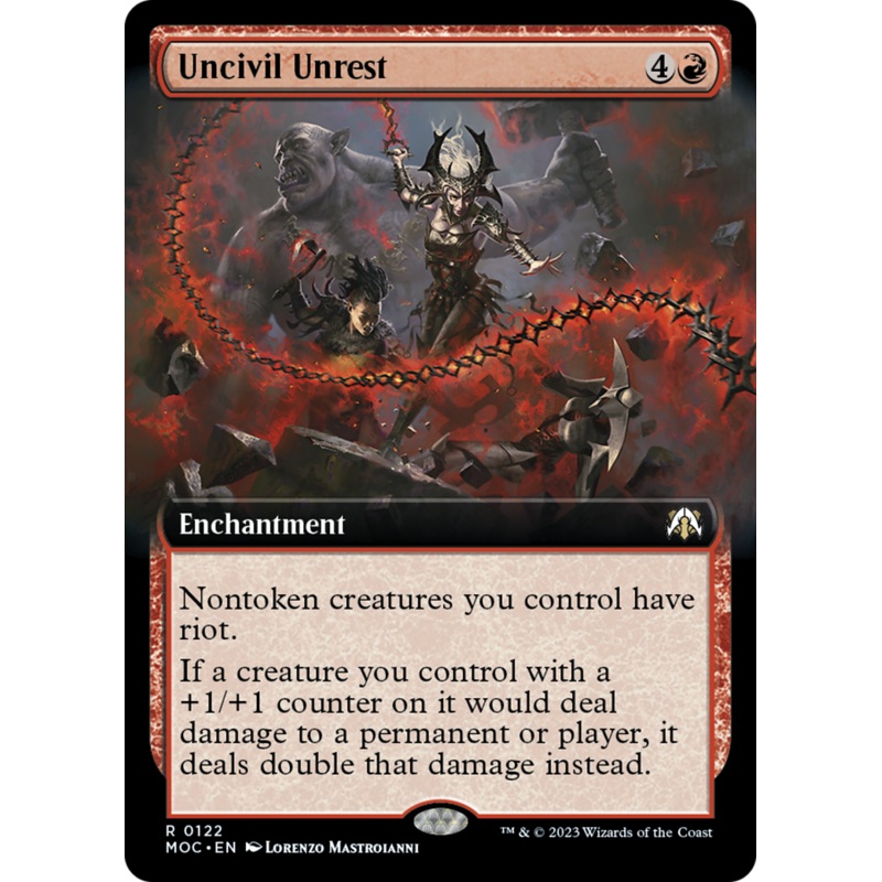 Uncivil Unrest (Extended Art) [March of the Machine Commander]