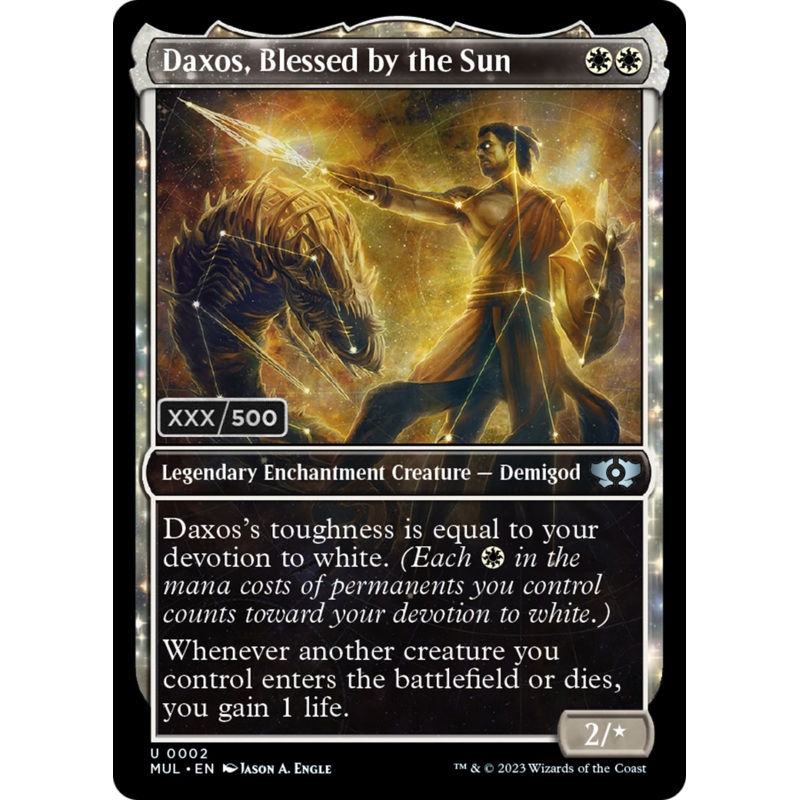 Daxos, Blessed by the Sun (Serialized) [Multiverse Legends]