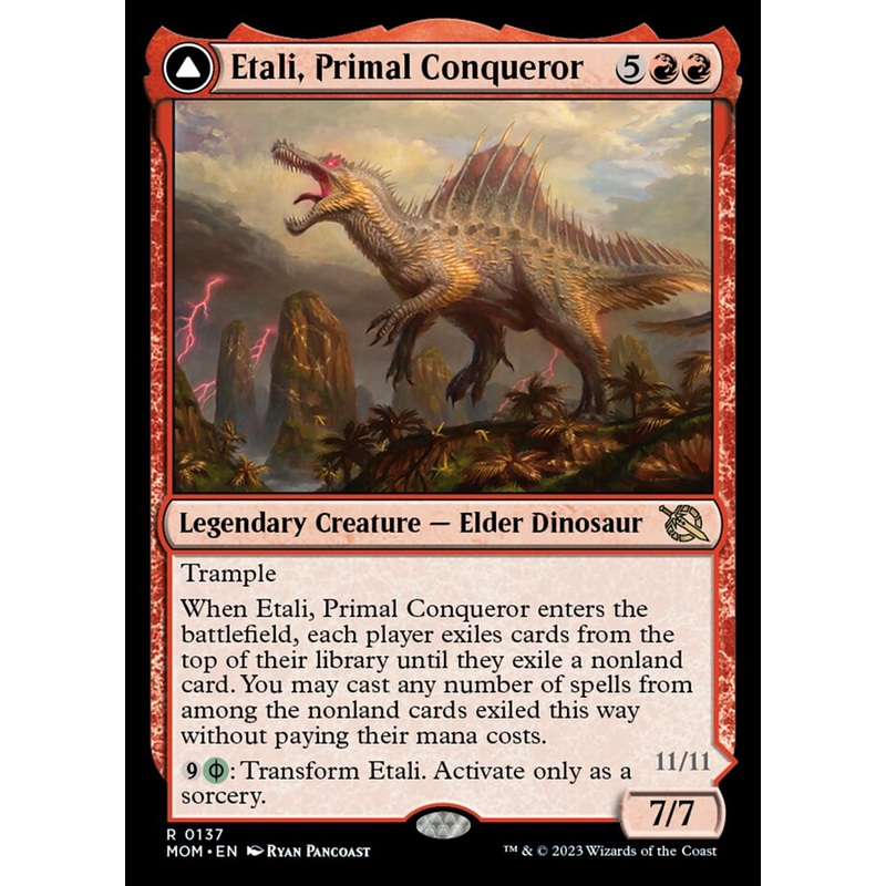 Etali, Primal Conqueror // Etali, Primal Sickness [March of the Machine]