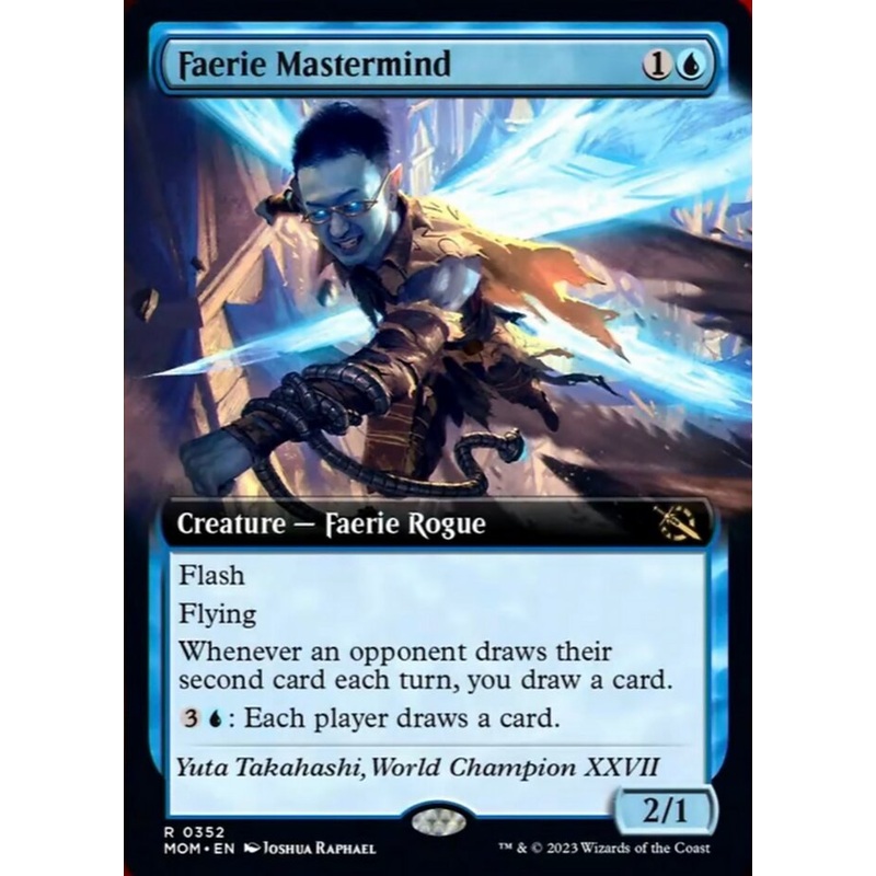 Faerie Mastermind (Extended Art) [March of the Machine]