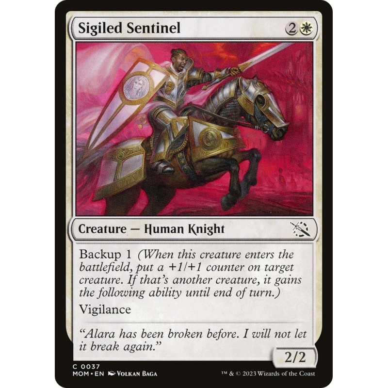 Sigiled Sentinel [March of the Machine]