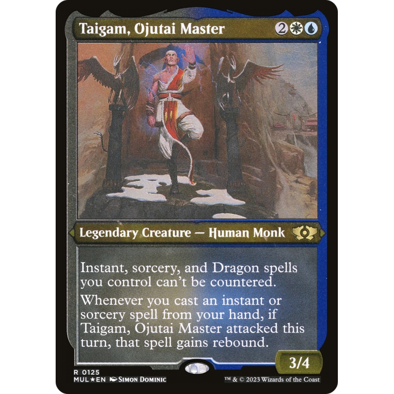 Taigam, Ojutai Master (Foil Etched) [Multiverse Legends]