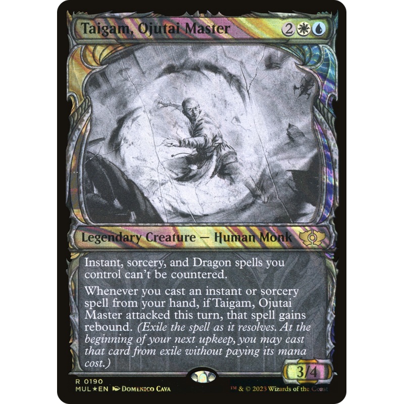Taigam, Ojutai Master (Halo Foil) [Multiverse Legends]