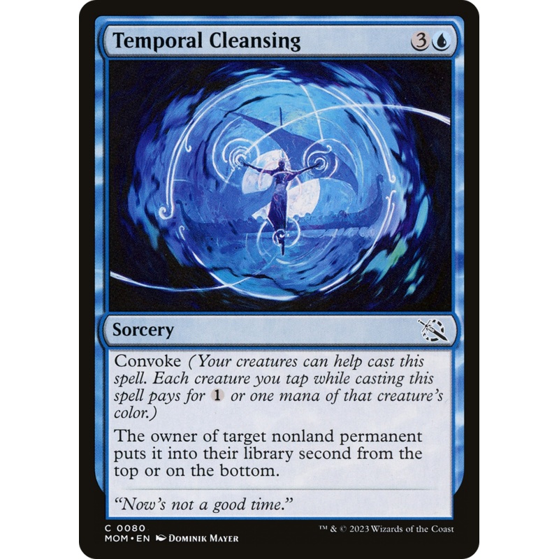 Temporal Cleansing [March of the Machine]