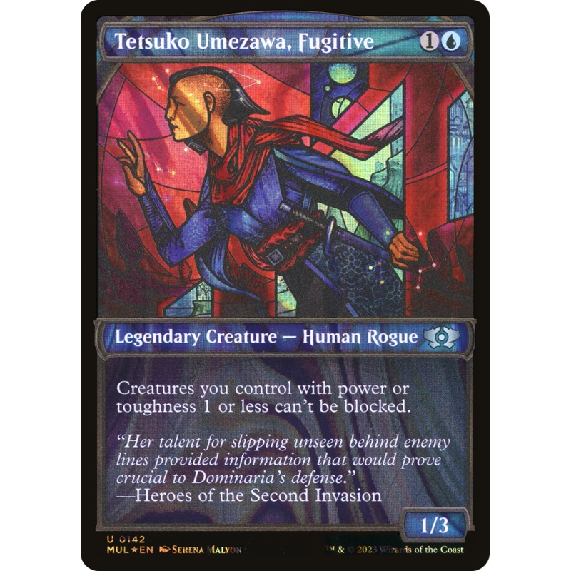 Tetsuko Umezawa, Fugitive (Halo Foil) [Multiverse Legends]