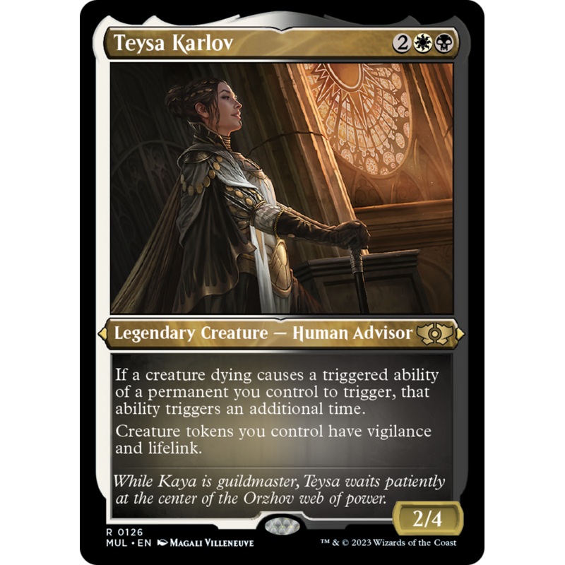 Teysa Karlov (Foil Etched) [Multiverse Legends]