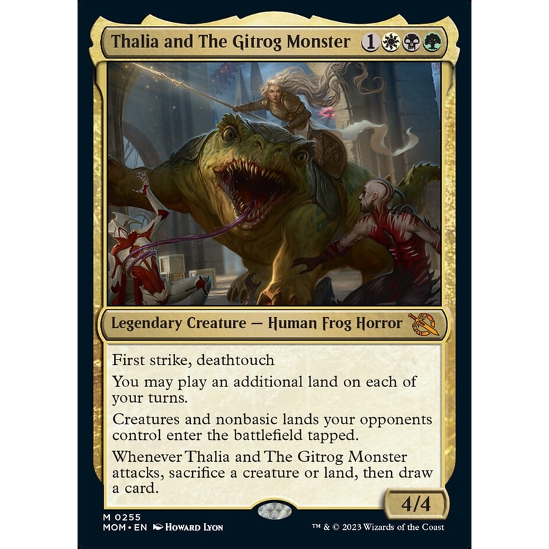 Thalia and The Gitrog Monster [March of the Machine]