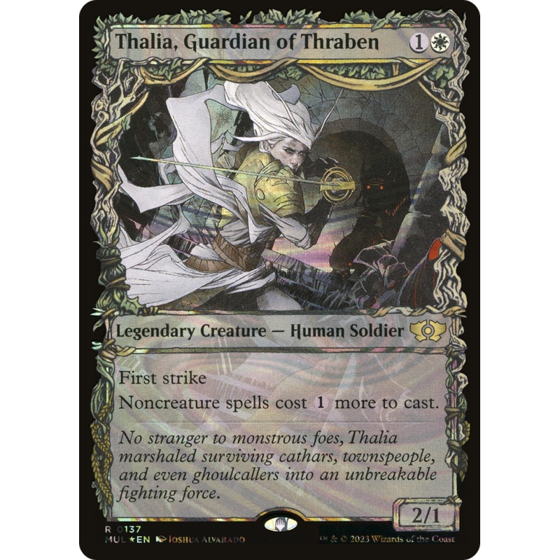 Thalia, Guardian of Thraben (Halo Foil) [Multiverse Legends]