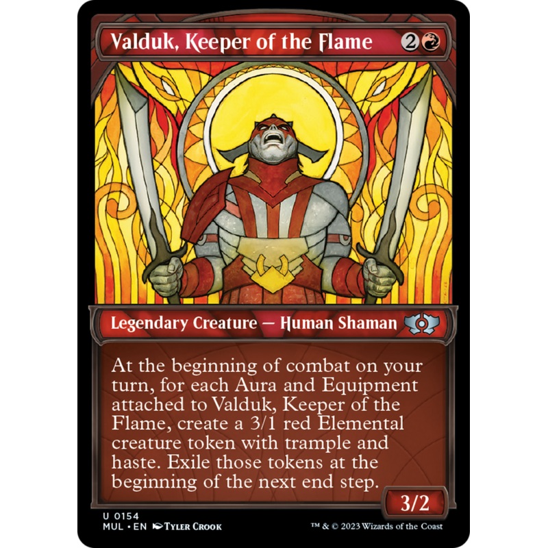 Valduk, Keeper of the Flame (Halo Foil) [Multiverse Legends]