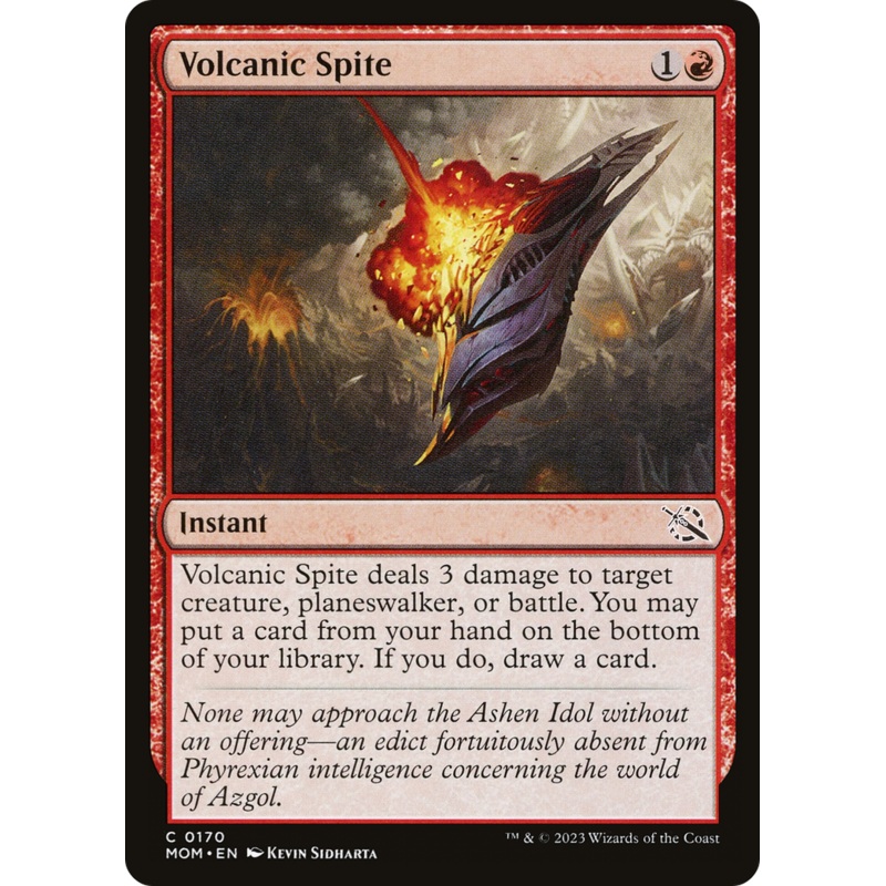 Volcanic Spite [March of the Machine]