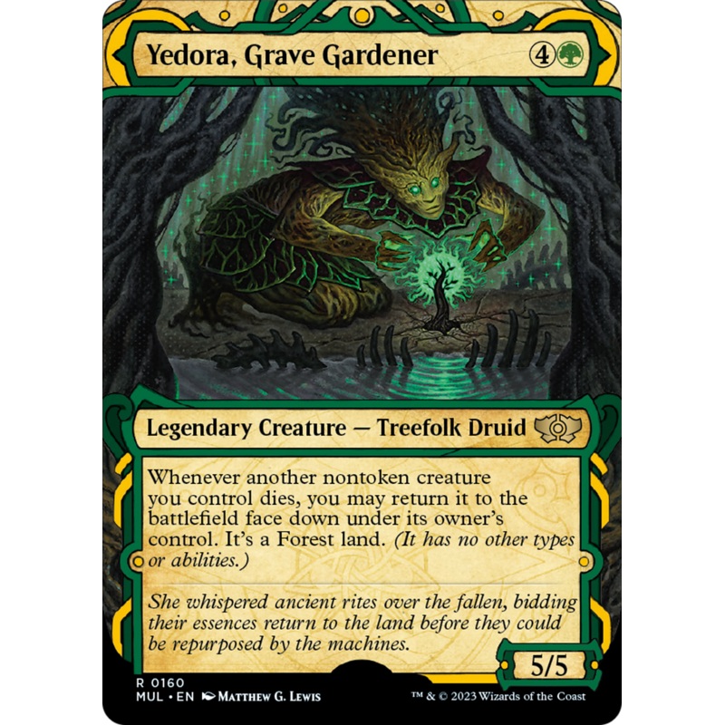 Yedora, Grave Gardener (Halo Foil) [Multiverse Legends]