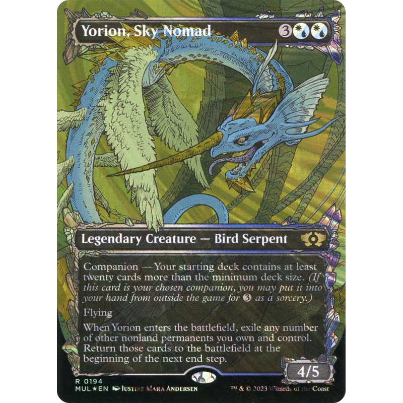 Yorion, Sky Nomad (Halo Foil) [Multiverse Legends]