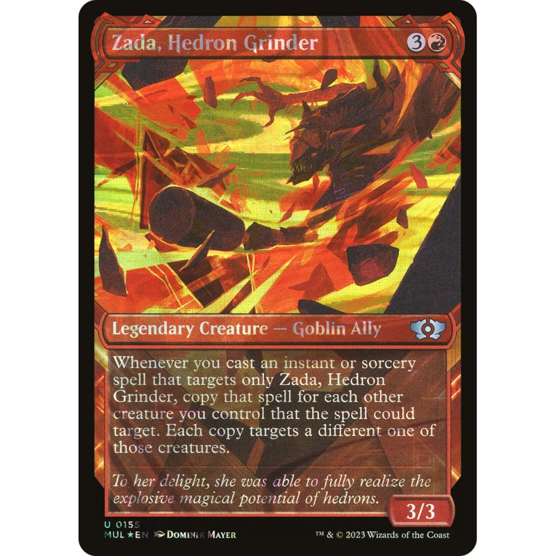 Zada, Hedron Grinder (Halo Foil) [Multiverse Legends]