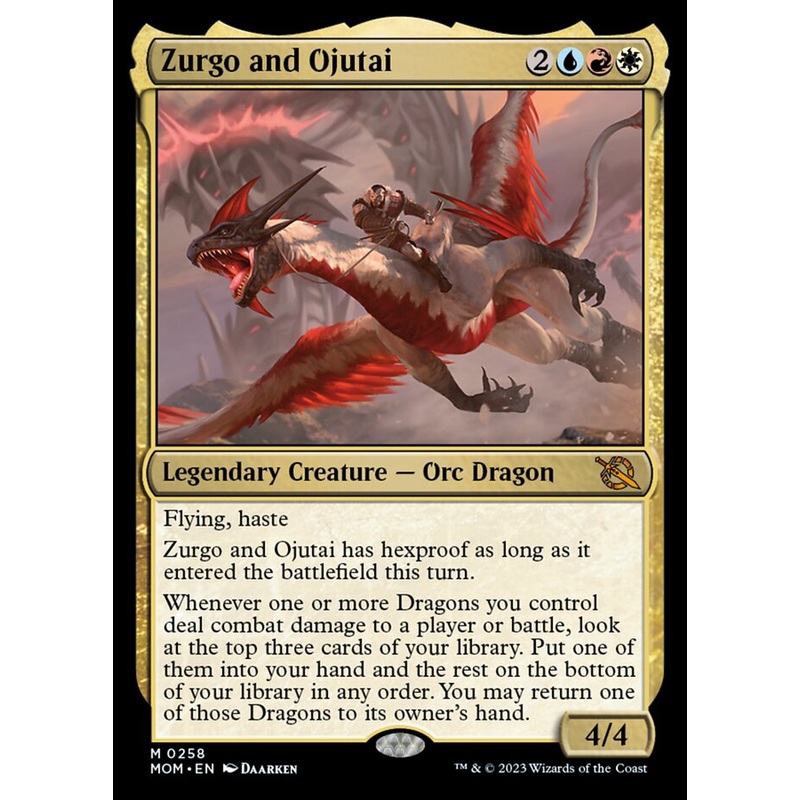 Zurgo and Ojutai [March of the Machine]