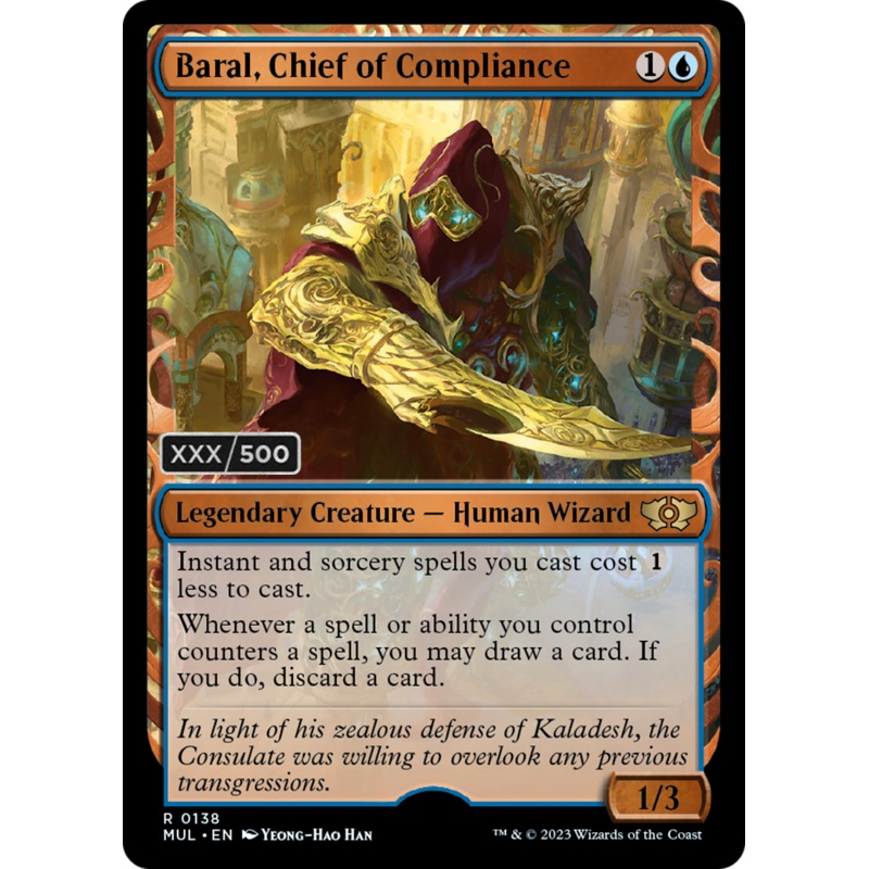 Baral, Chief of Compliance (Serialized) [Multiverse Legends]