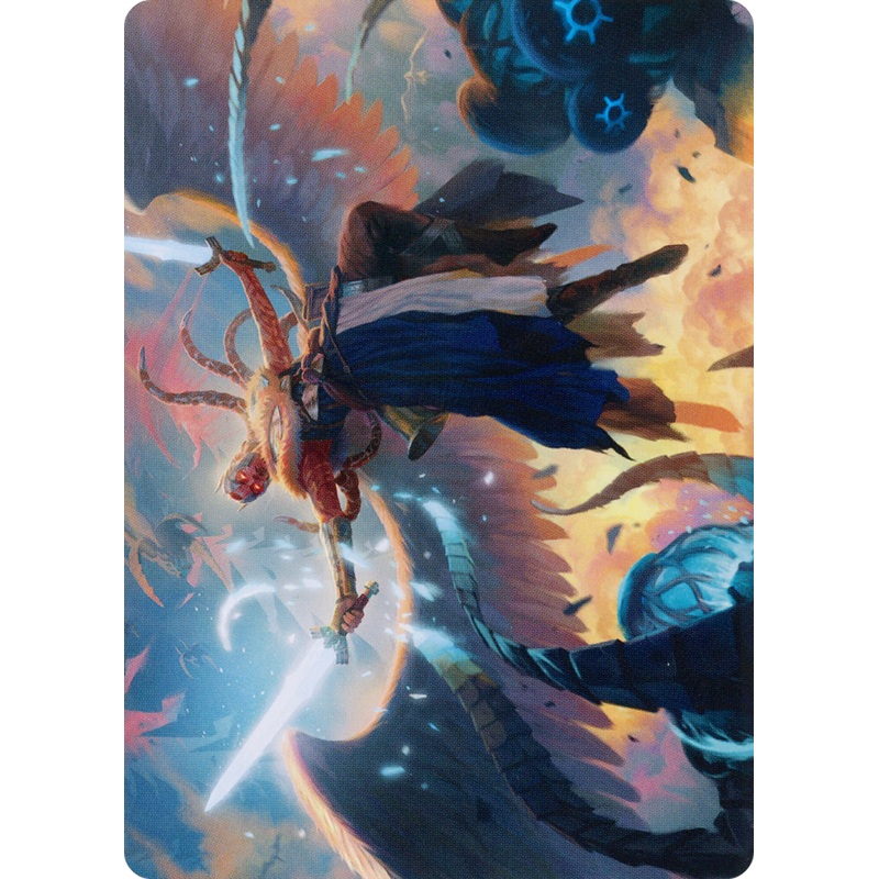 Boon-Bringer Valkyrie Art Card [March of the Machine Art Series]