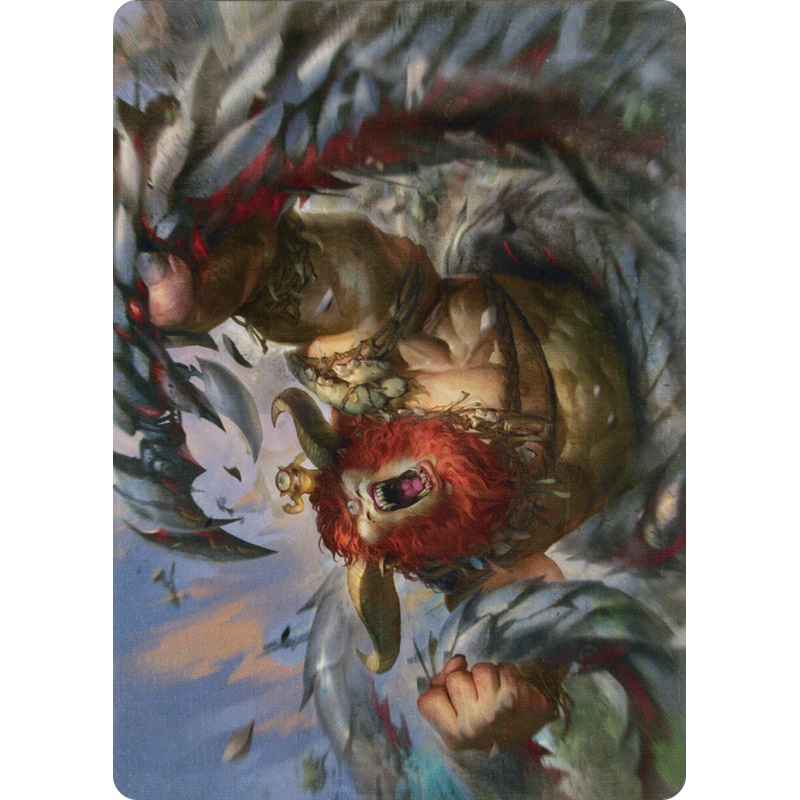 Borborygmos and Fblthp Art Card (42) [March of the Machine Art Series]