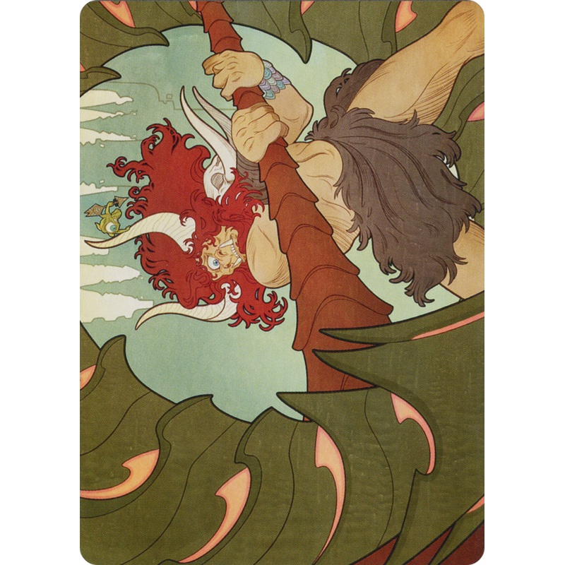 Borborygmos and Fblthp Art Card (57) [March of the Machine Art Series]