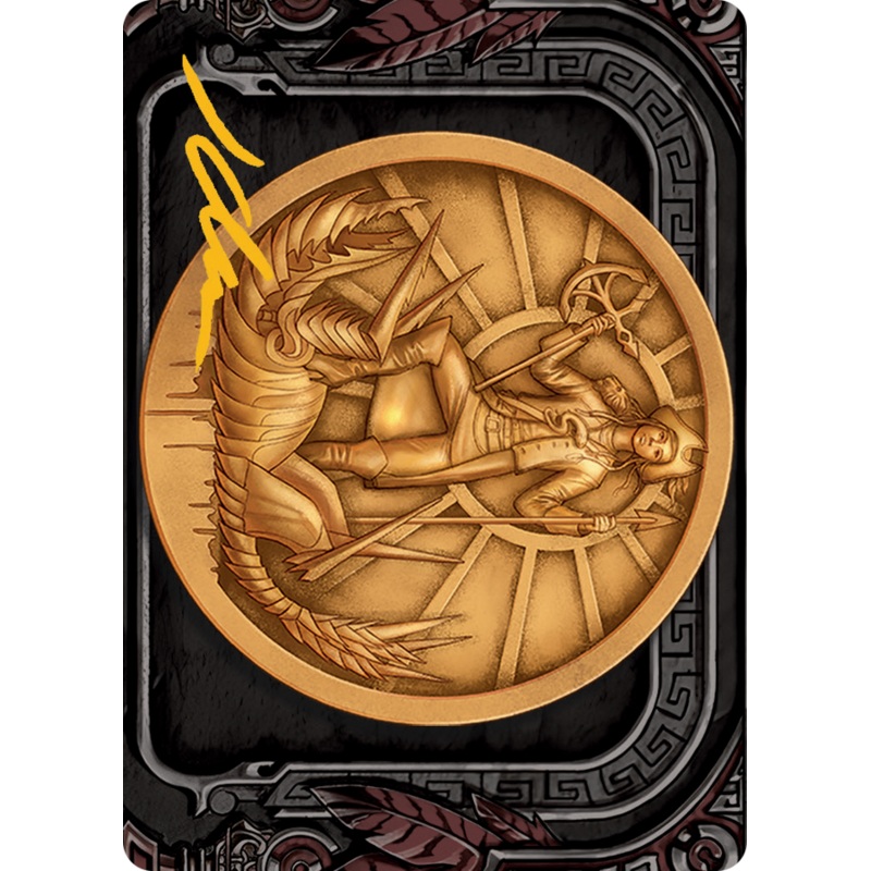 Captain Lannery Storm Art Card (Gold-Stamped Signature) [March of the Machine Art Series]