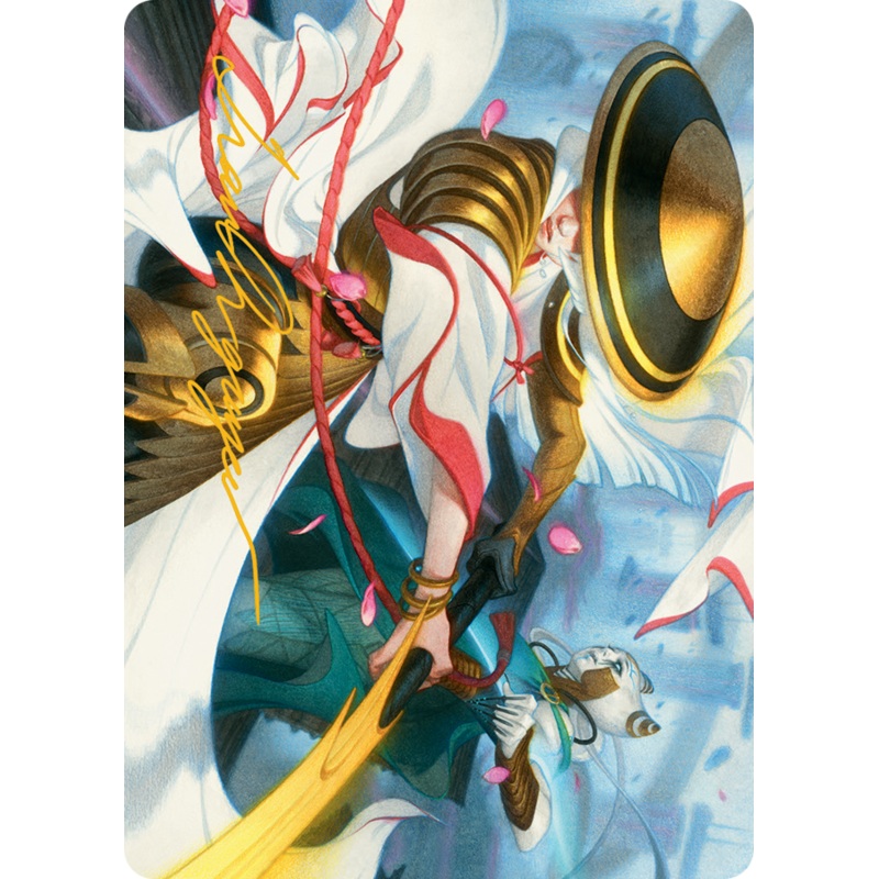 Cut Short Art Card (Gold-Stamped Signature) [March of the Machine Art Series]