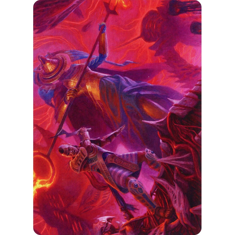 Djeru and Hazoret Art Card [March of the Machine Art Series]