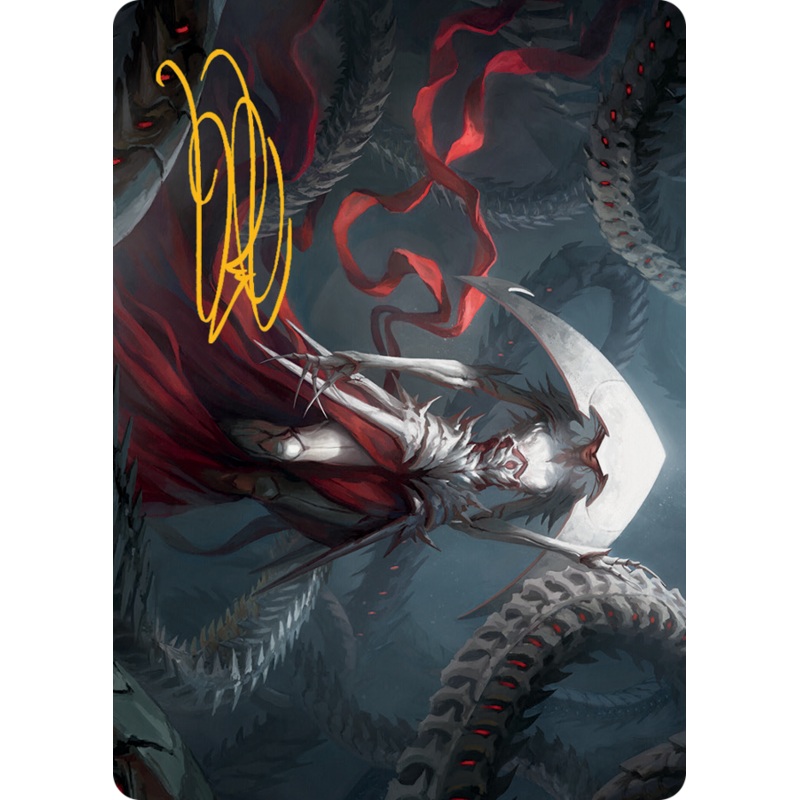 Elesh Norn Art Card (Gold-Stamped Signature) [March of the Machine Art Series]