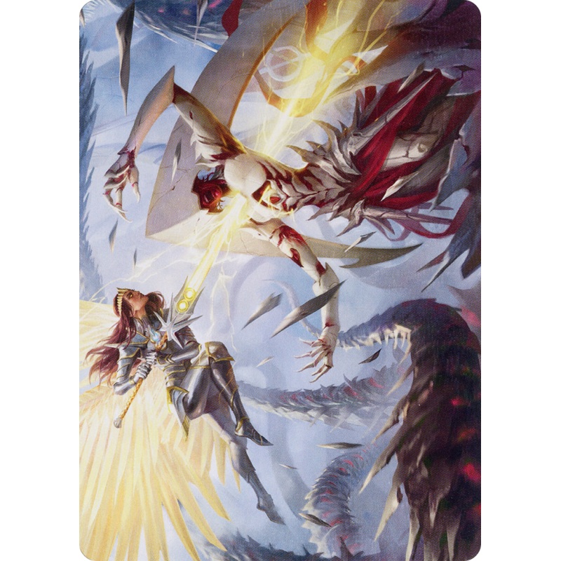Elspeth's Smite Art Card [March of the Machine Art Series]