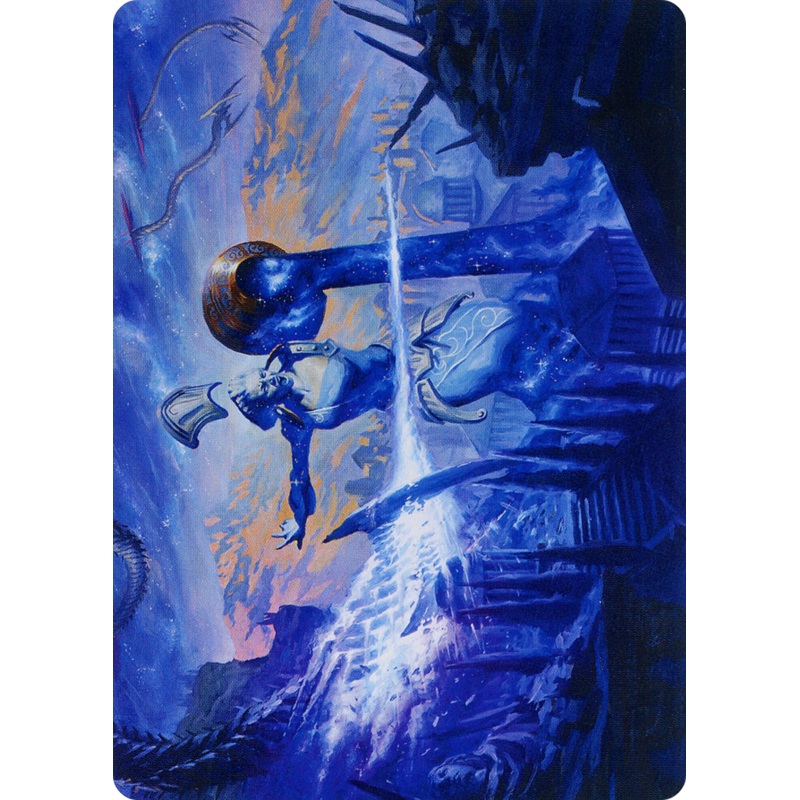 Ephara, Ever-Sheltering Art Card [March of the Machine Art Series]