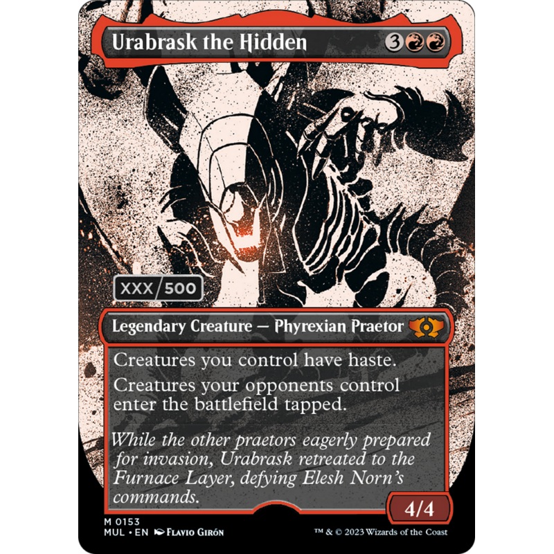 Urabrask the Hidden (Serialized) [Multiverse Legends]