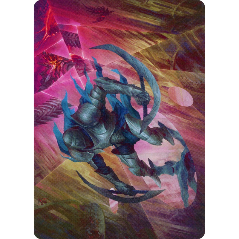 Xerex Strobe-Knight Art Card [March of the Machine Art Series]