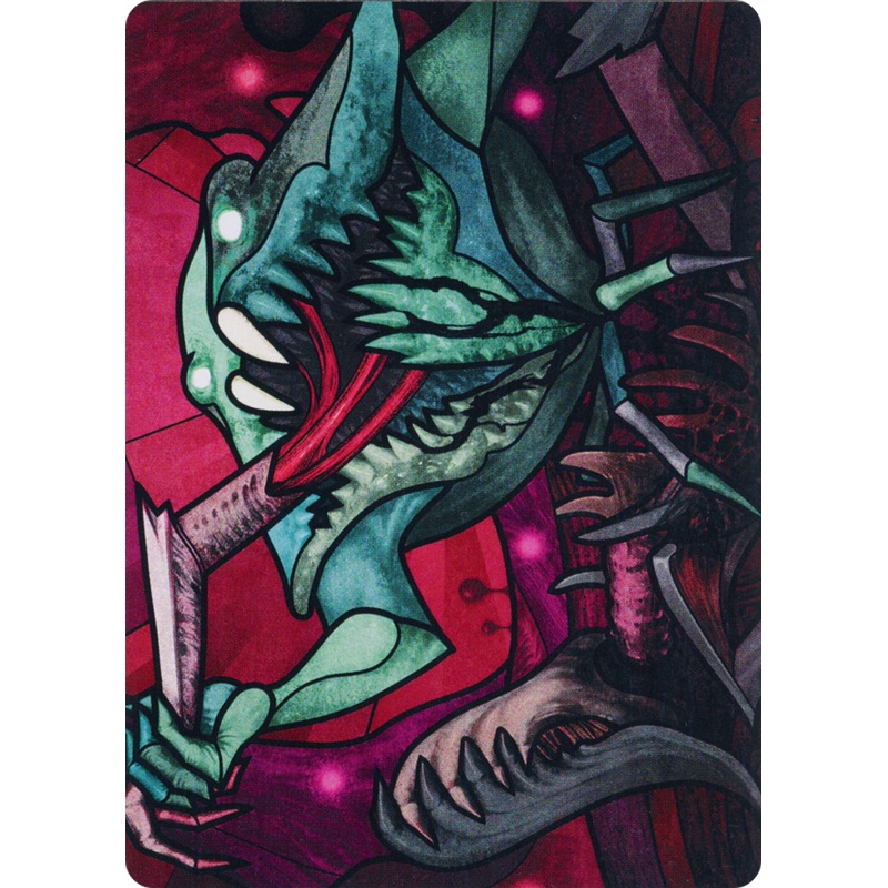 Yargle, Glutton of Urborg Art Card [March of the Machine Art Series]