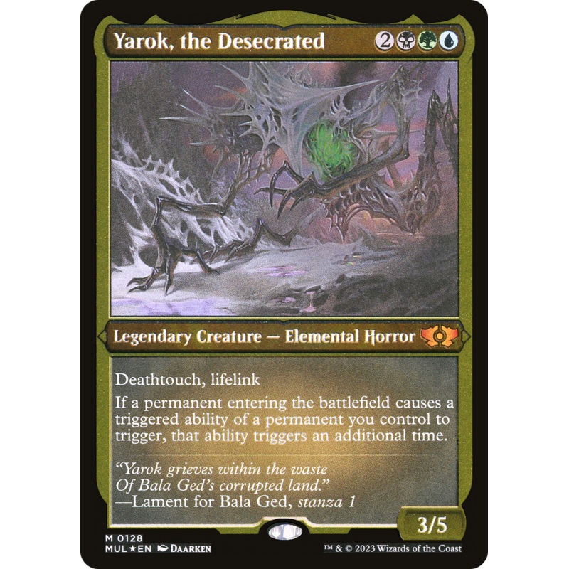 Yarok, the Desecrated (Foil Etched) [Multiverse Legends]