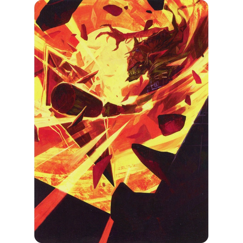 Zada, Hedron Grinder Art Card [March of the Machine Art Series]